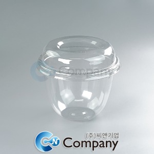 일회용 투명 빙수용기 소 DS-301 투명 반박스300개세트