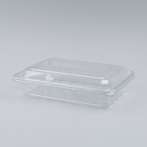 PET일회용반찬용기 샐러드포장도시락 DL-234-1 투명 320개세트