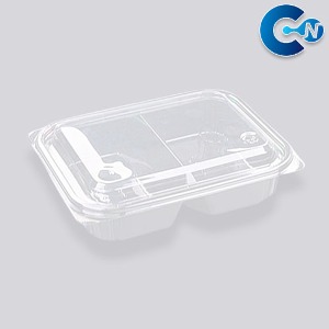 일회용 샐러드용기 IP-204-2 투명 박스 800개세트