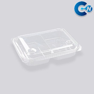 일회용 샐러드용기 IP-211-2 투명 박스 600개세트